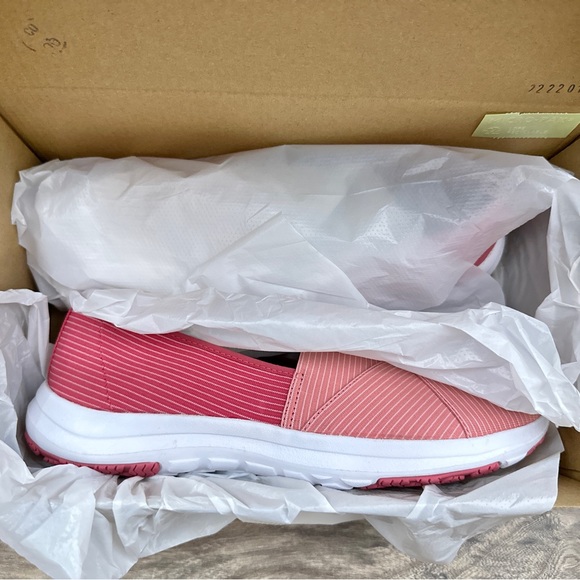 NIB LL Bean Back Cover Slip On Sneaker Loafer Flats Field Rose Faded Rose - Picture 9 of 12
